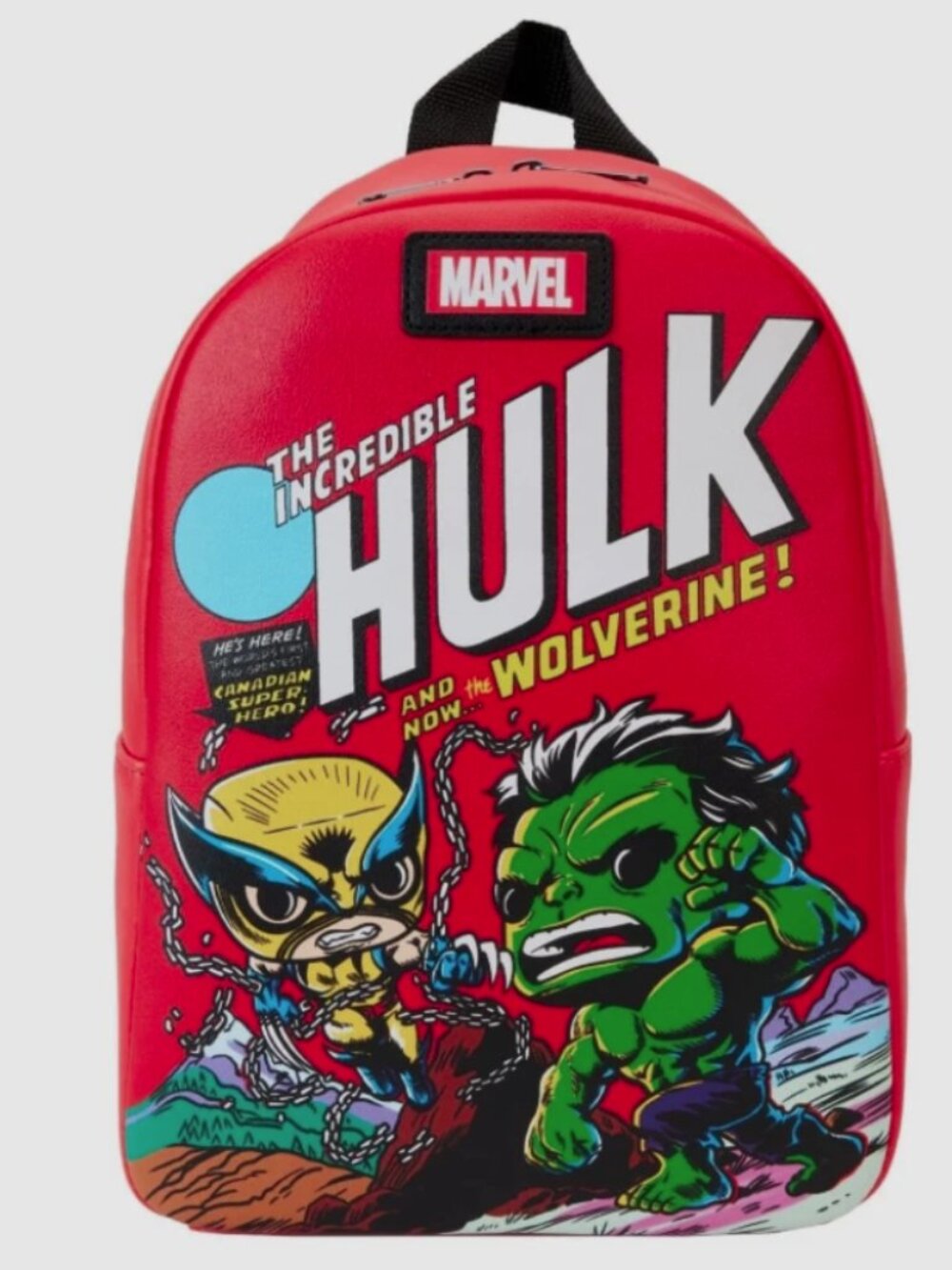 Loungefly Marvel: Wolverine 50th Anniversary - The Hulk & The Wolverine Mini-Bag
